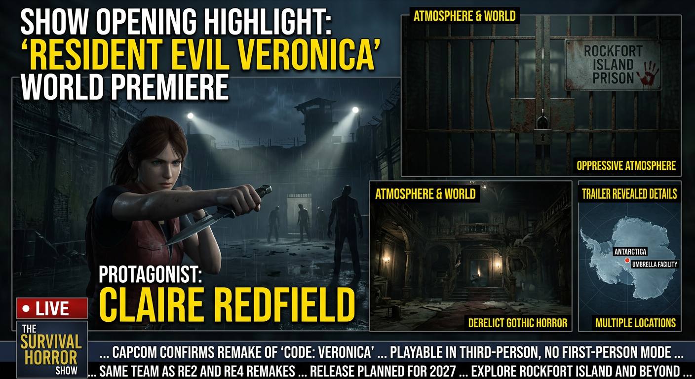 Summer Game Fest 2026: Resident Evil Veronica, Alien Isolation 2